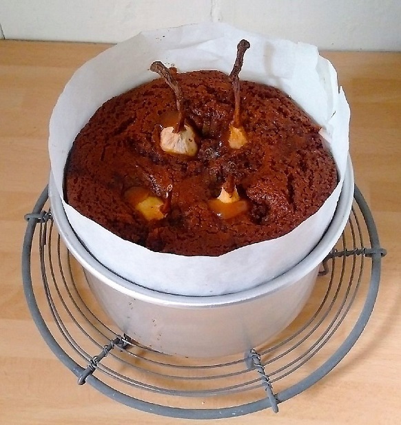 Pear_gingerbread_cake_in_tin