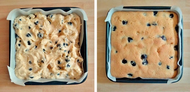 Ready_to_bake_and_fresh_out_of_the_oven_blueberry_and_marzipan_cake