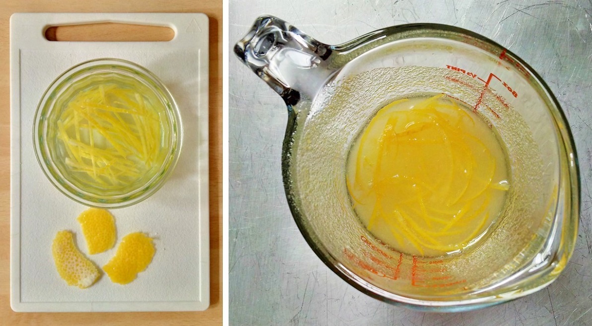 Pared_lemon_rind_and_lemon_and_sugar_glaze