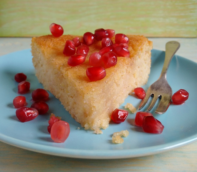 A_slice_of_vanilla_bean_torta