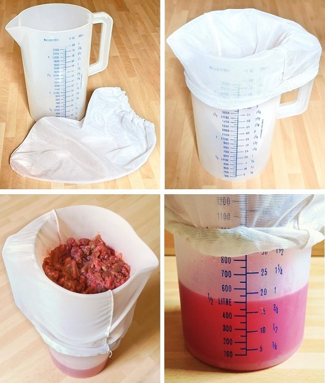 4_steps_showing_equipment_and_process_for_straining_fruit_for_making_jelly_preserve