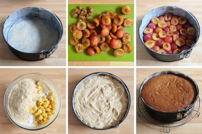 Step_by_step_images_for_making_upside_down_cake