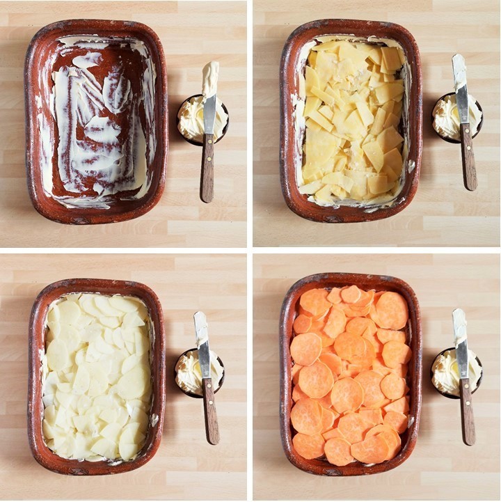 Layering_sliced_root_vegetables_for_dauphinoise