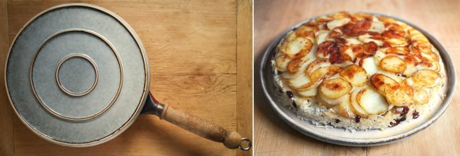 Turning_out_and_serving_potato_pilau_cake