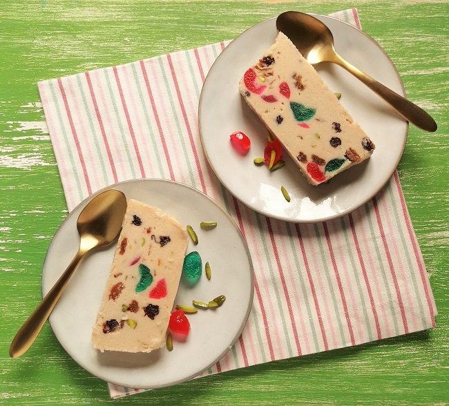 Two_slices_tutti_frutti_semifreddo_ice_on_individual_serving_plates
