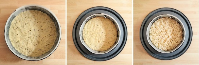 Steps_7_to_9_in_making_raspberry_and_pistachio_crumble_cake