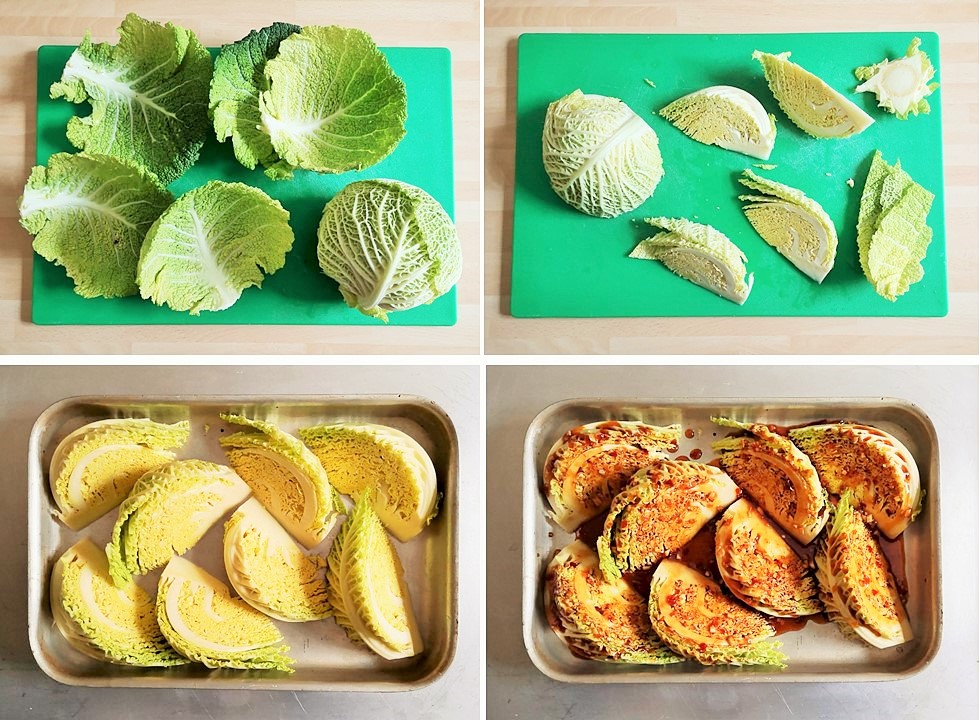 Preparation_of_Savoy_cabbage_and_flavouring_with_chilli_and_sesame_marinade