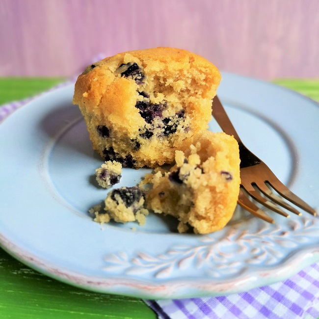 Homemade_salal_berry_muffin_broken_into
