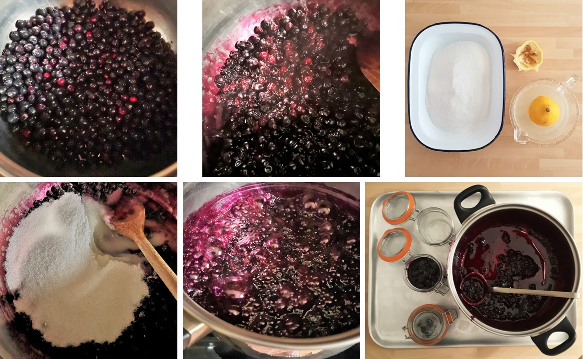 Salal berries jam and muffins (glutenfree; dairyfree; vegan) My