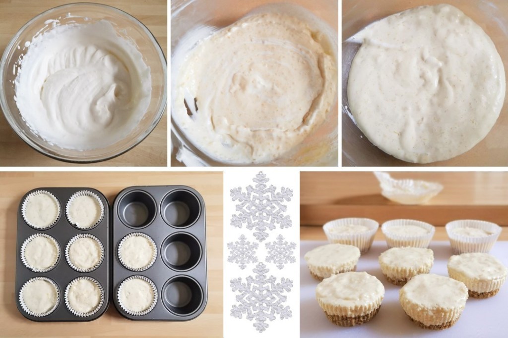 5_steps_showing_the_assembly_of_snowflake_pies