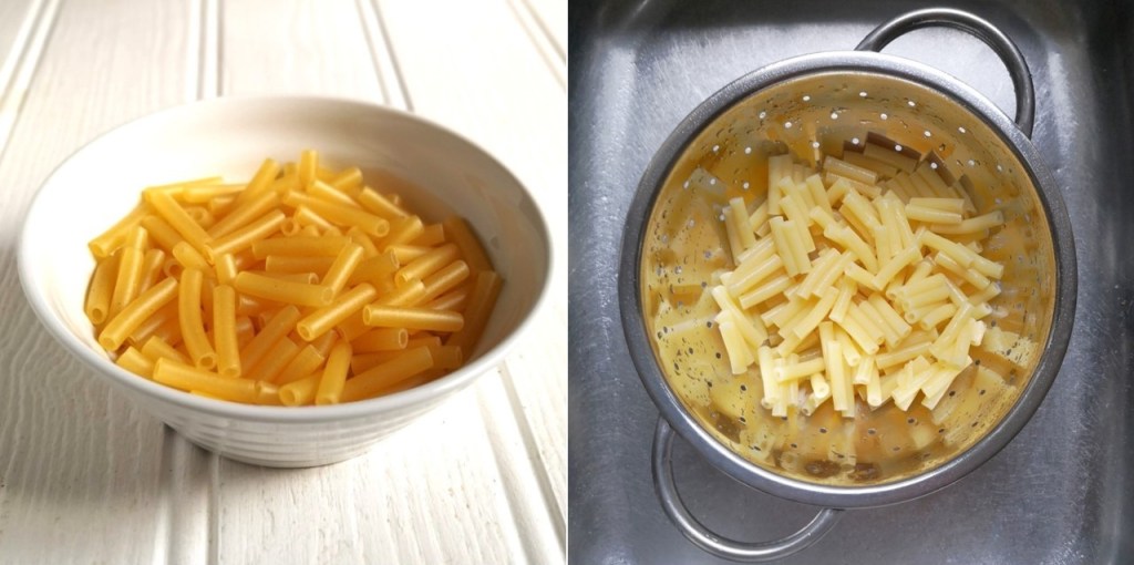 Uncooked_and_cooked_gluten-free_dairy-free_vegan_macaroni