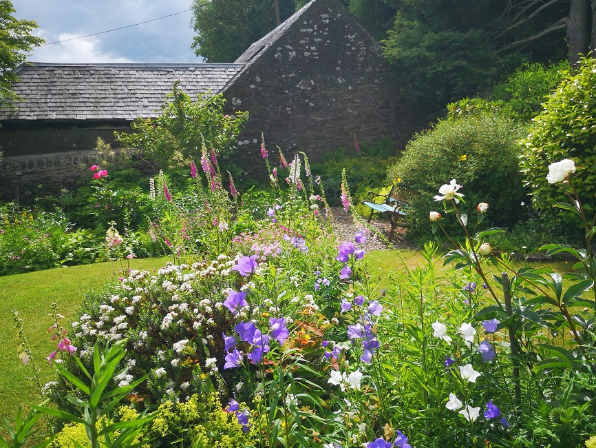 End_of_June_Scottish_garden_flower-bed