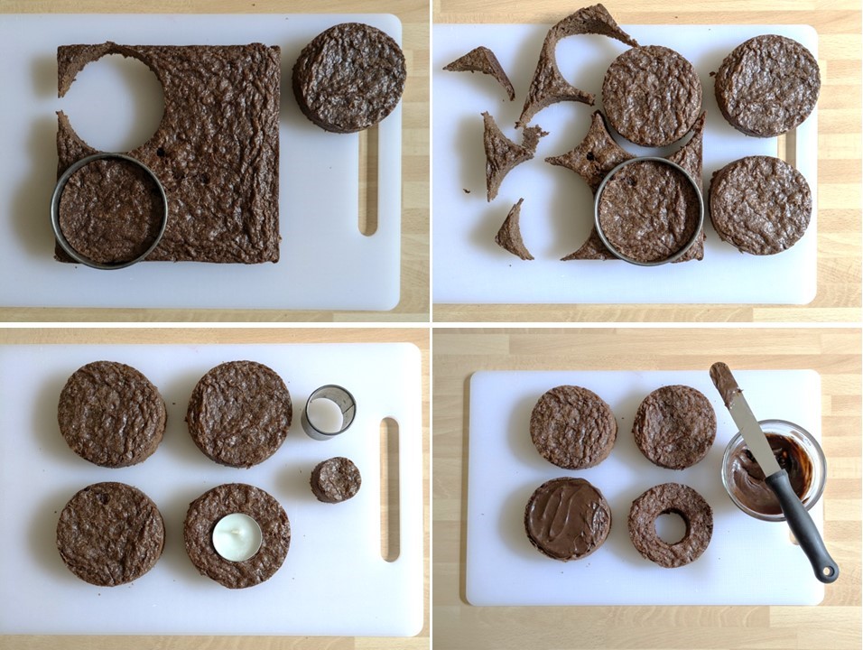 Cutting_and_shaping_a_freshly_cooked_square_of_gluten-free_dairy-free_vegan_chocolate_brownie