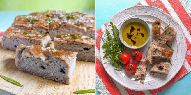 Sliced_and_served_gluten-free_vegan_slow_cooker_focaccia